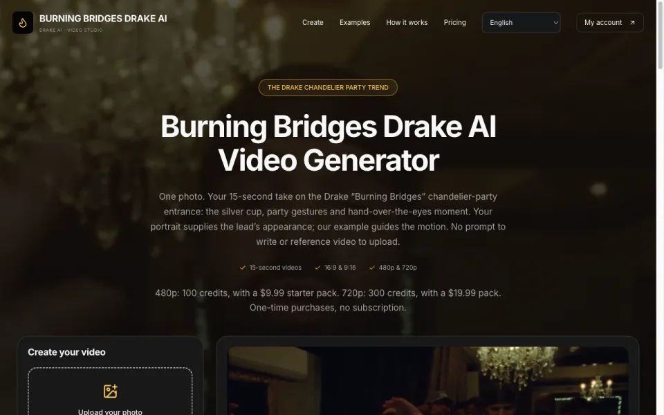 Burning Bridges Drake AI 预览截图