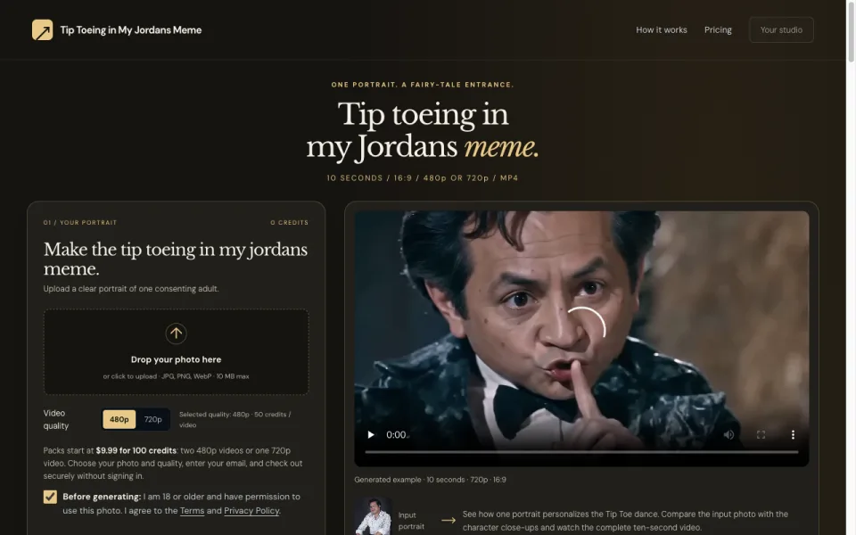 Tip Toeing in My Jordans 预览截图
