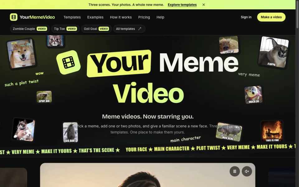 Your Meme Video 预览截图